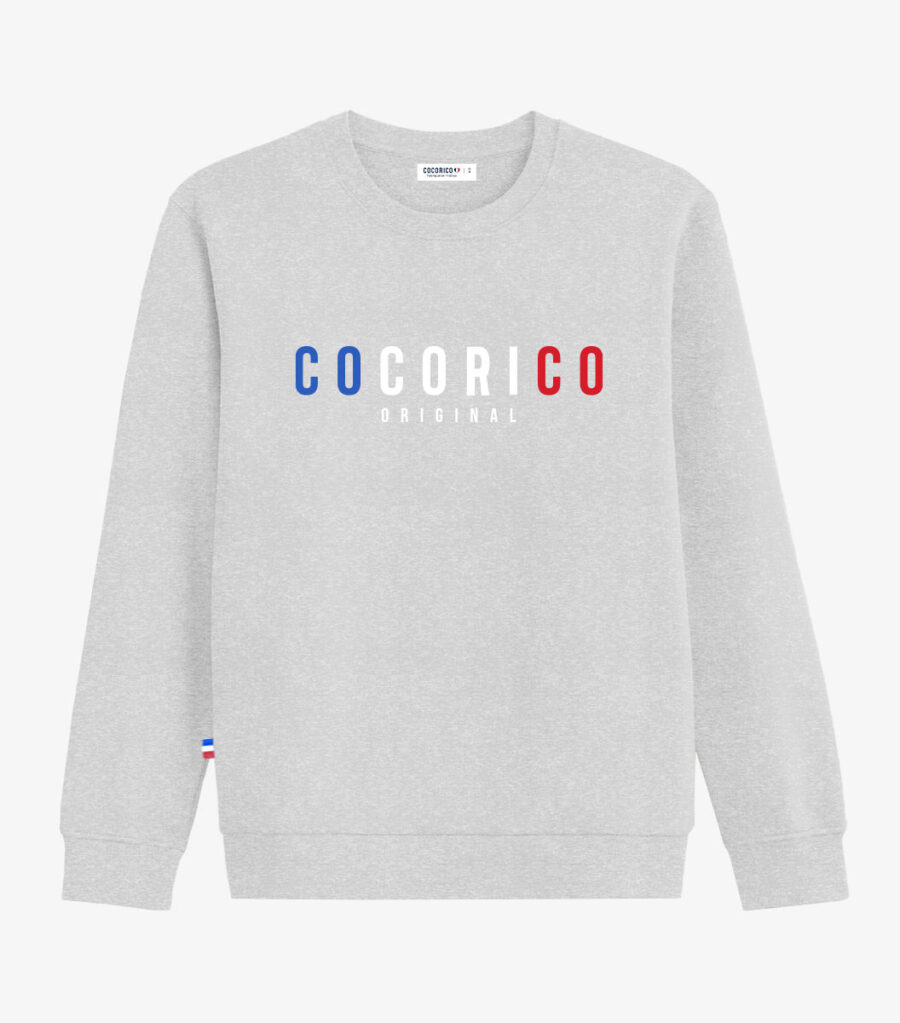 Sweat Homme Gris - Le Signature - Image 2