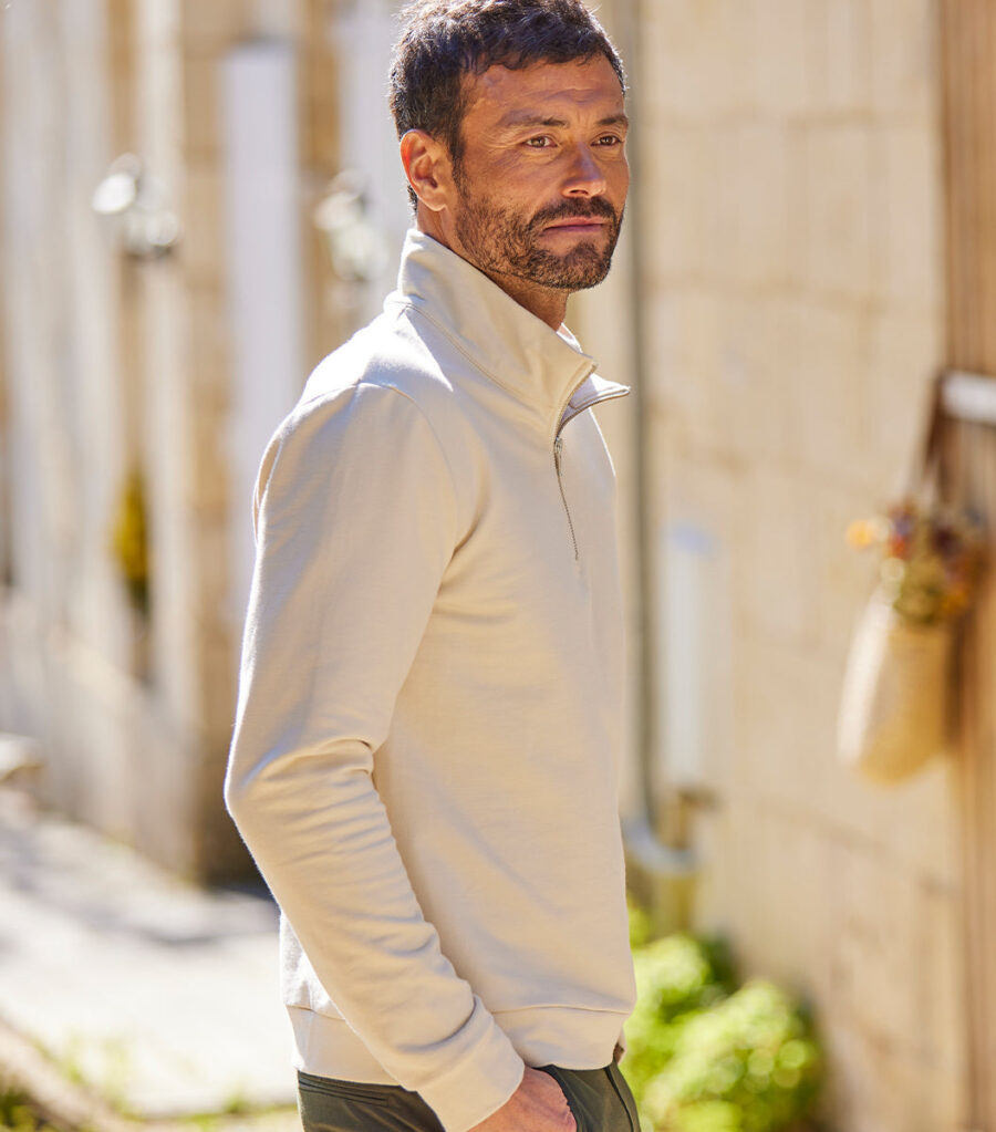 Sweat Camionneur Homme Sable - Intemporel - Image 2