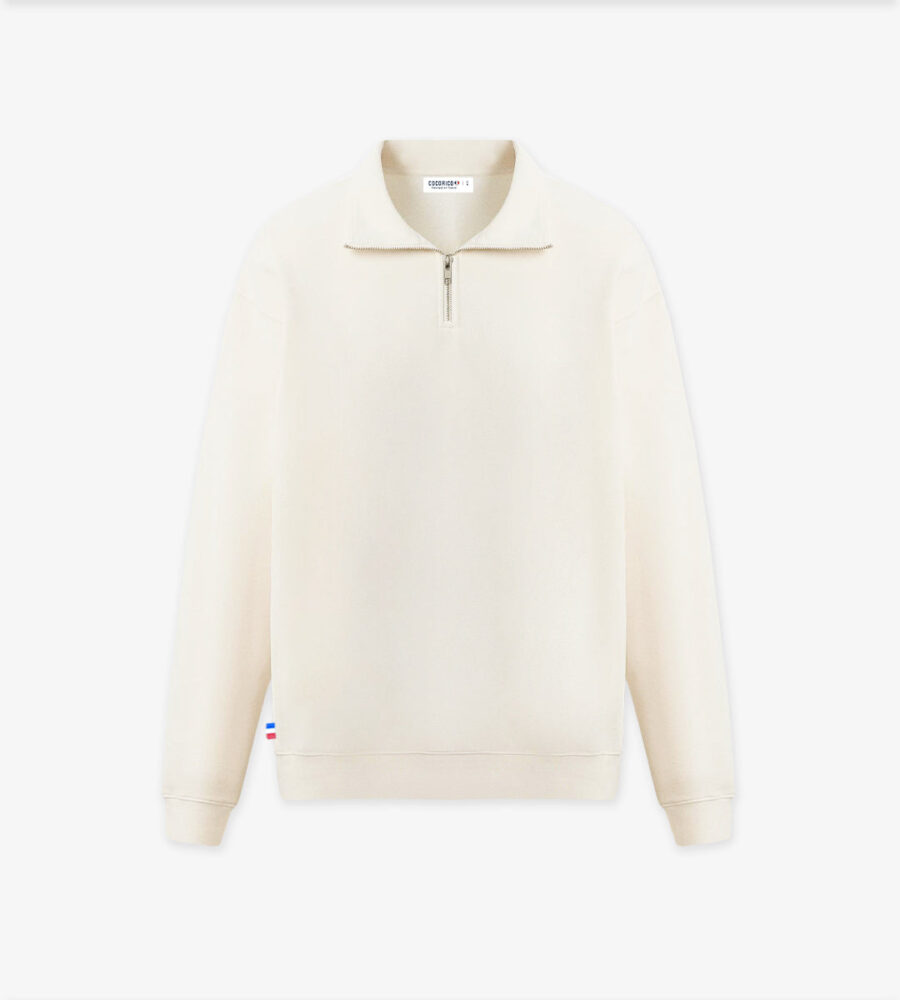 Sweat Camionneur Homme Sable - Intemporel - Image 3