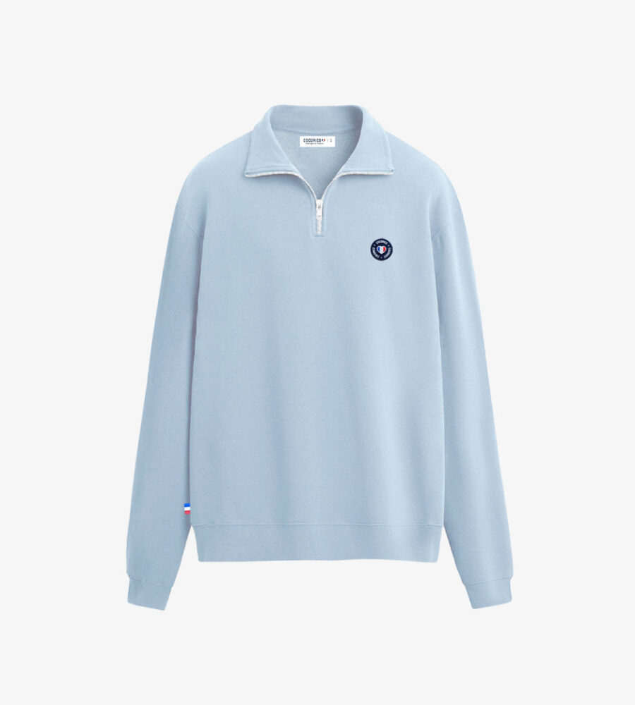 Sweat Camionneur Homme Ciel - Blason - Image 2
